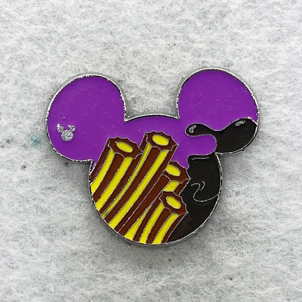 🔮 5/$25 Disney Mickey Mouse Food Icons Churro Pin